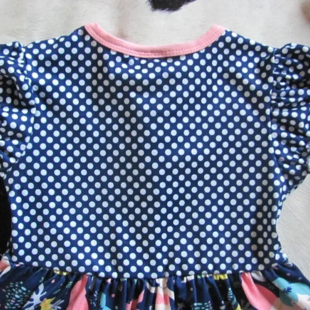 MERMAID & POLKA DOT DRESS BRAND NEW